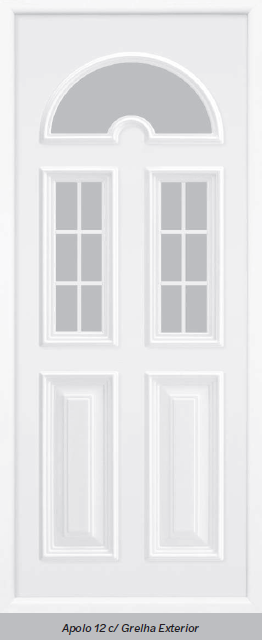 Painel Estampado Apolo 12 c/ Grelha Exterior